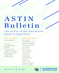 ASTIN Bulletin: The Journal of the IAA