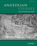 Anatolian Studies