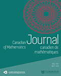 Canadian Journal of Mathematics