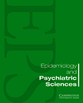 Epidemiology and Psychiatric Sciences