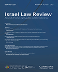 Israel Law Review