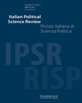 Italian Political Science Review / Rivista Italiana di Scienza Politica