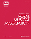 Journal of the Royal Musical Association