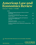 American Law And Economics Review