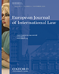 European Journal Of International Law