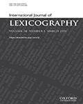 International Journal Of Lexicography