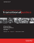 International Journal Of Transitional Justice