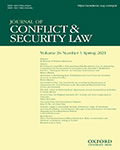 Journal Of Conflict And Security Law