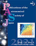 Publications of the Astronomical Society of Japan