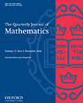 The Quarterly Journal Of Mathematics