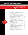 Canadian Journal of Agricultural Economics/Revue canadienne d’agroeconomie