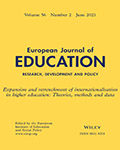 European Journal of Education