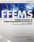 Fatigue & Fracture of Engineering Materials & Structures