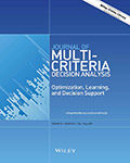 Journal of Multi-Criteria Decision Analysis