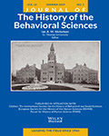 Journal of the History of the Behavioral Sciences