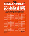 Managerial and Decision Economics