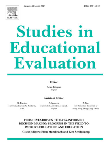 studies in educational evaluation impact factor