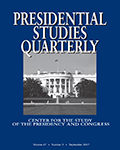 Presidential Studies Quarterly
