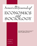 The American Journal of Economics and Sociology