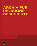 Archiv für Religionsgeschichte