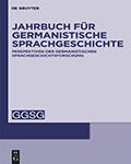 Jahrbuch für Germanistische Sprachgeschichte