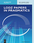 Lodz Papers in Pragmatics