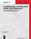 STUF – Language Typology and Universals