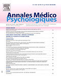 Annales Médico-psychologiques, revue psychiatrique