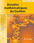 Annales mathématiques du Québec