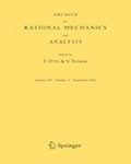 Archive for Rational Mechanics and Analysis