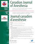 Canadian Journal of Anesthesia/Journal canadien d’anesthésie