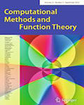Computational Methods and Function Theory