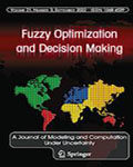 Fuzzy Optimization and Decision Making