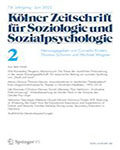 KZfSS Kölner Zeitschrift für Soziologie und Sozialpsychologie