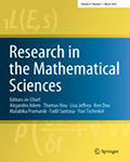 Research in the Mathematical Sciences