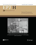 The European Physical Journal H