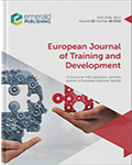 European Journal of Training and Development