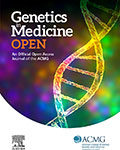 Genetics in Medicine Open