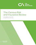 The GENEVA Risk and Insurance Review