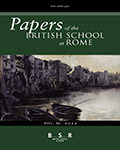 Papers of the British School at Rome